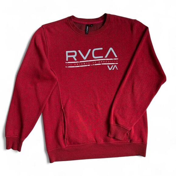 RVCA Other - Red RVCA Logo Crewneck Sweatshirt Large